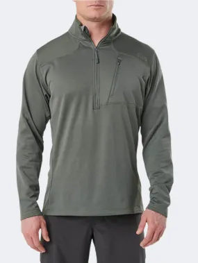 5-11 Brand Men Tactical 72045-182 5.11 Recon Hlf Zp Fleece Green