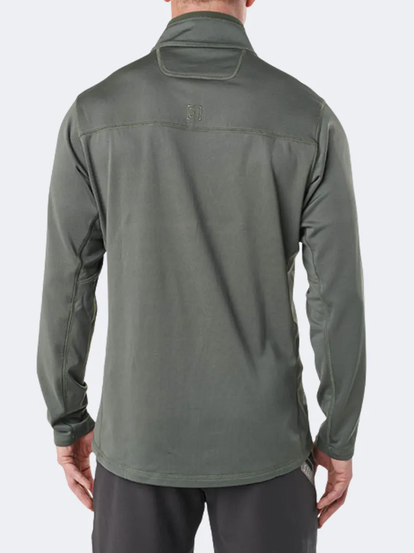 5-11 Brand Men Tactical 72045-182 5.11 Recon Hlf Zp Fleece Green