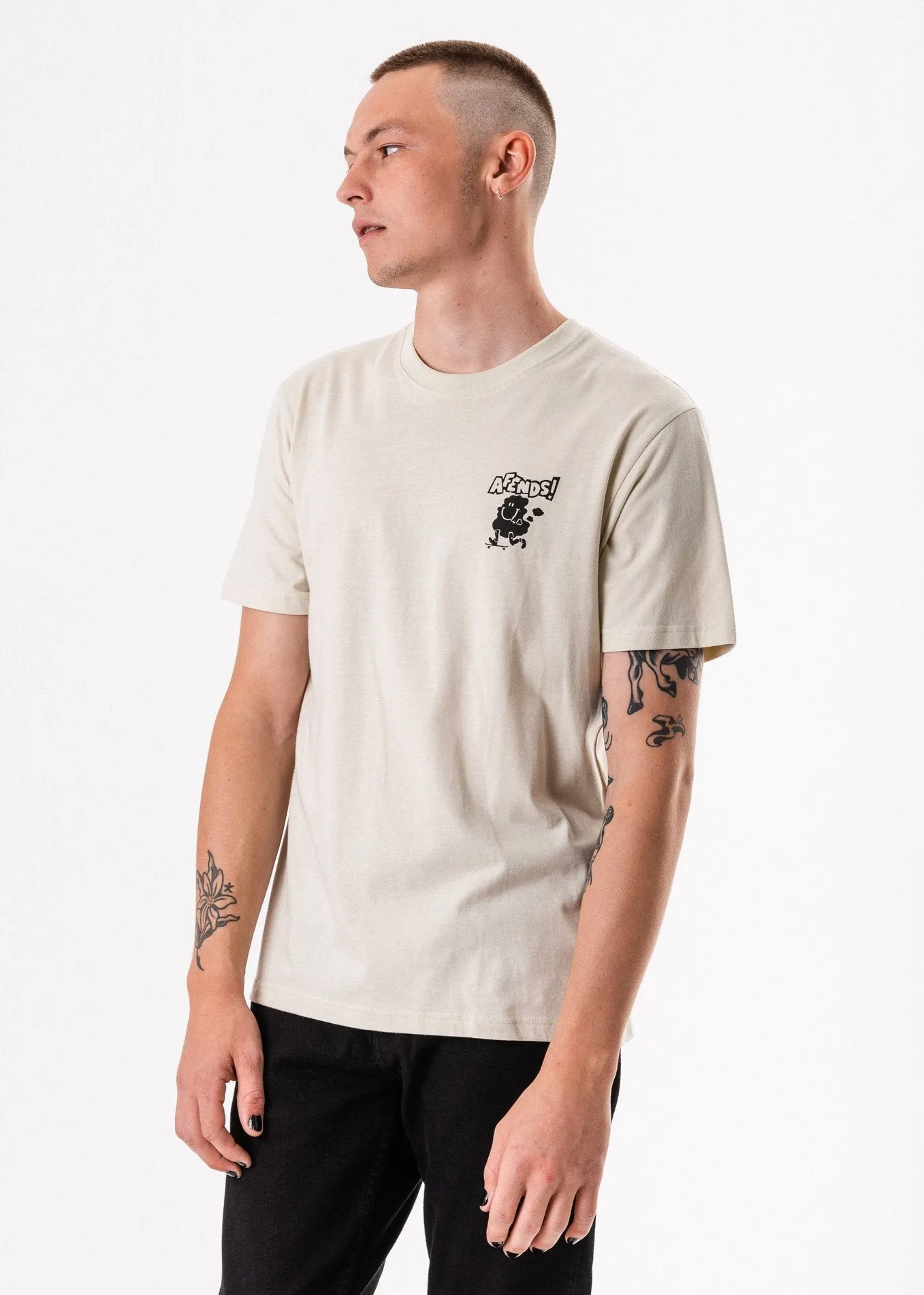 Afends Mens Smokey - Standard Fit Tee