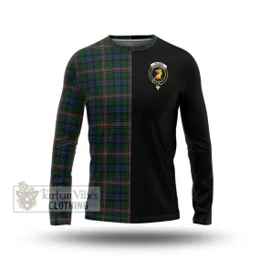 Allison Tartan Long Sleeve T-Shirt with Family Crest and Half Of Me Style