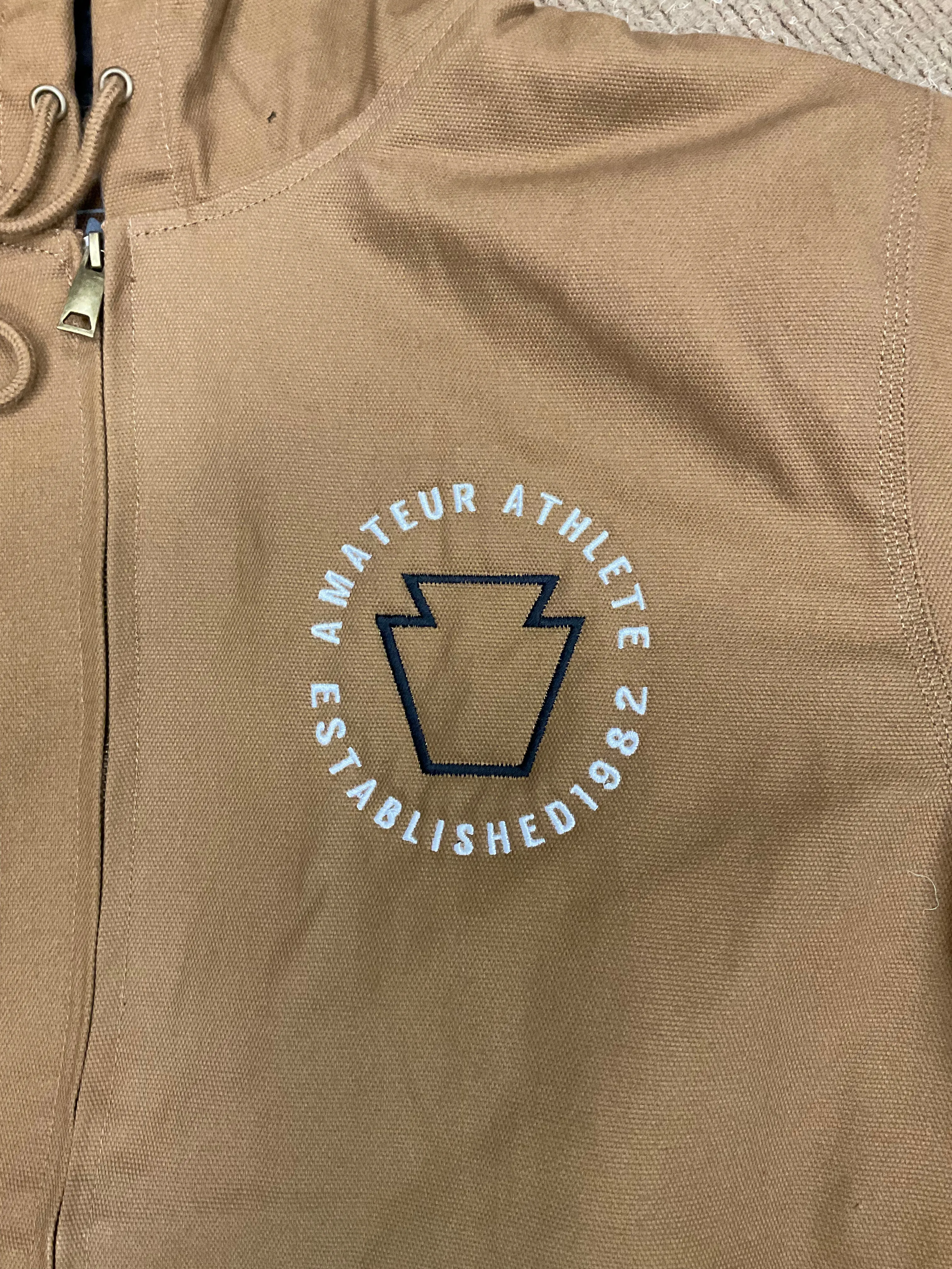 Amateur Athlete Carhart Tan Jacket