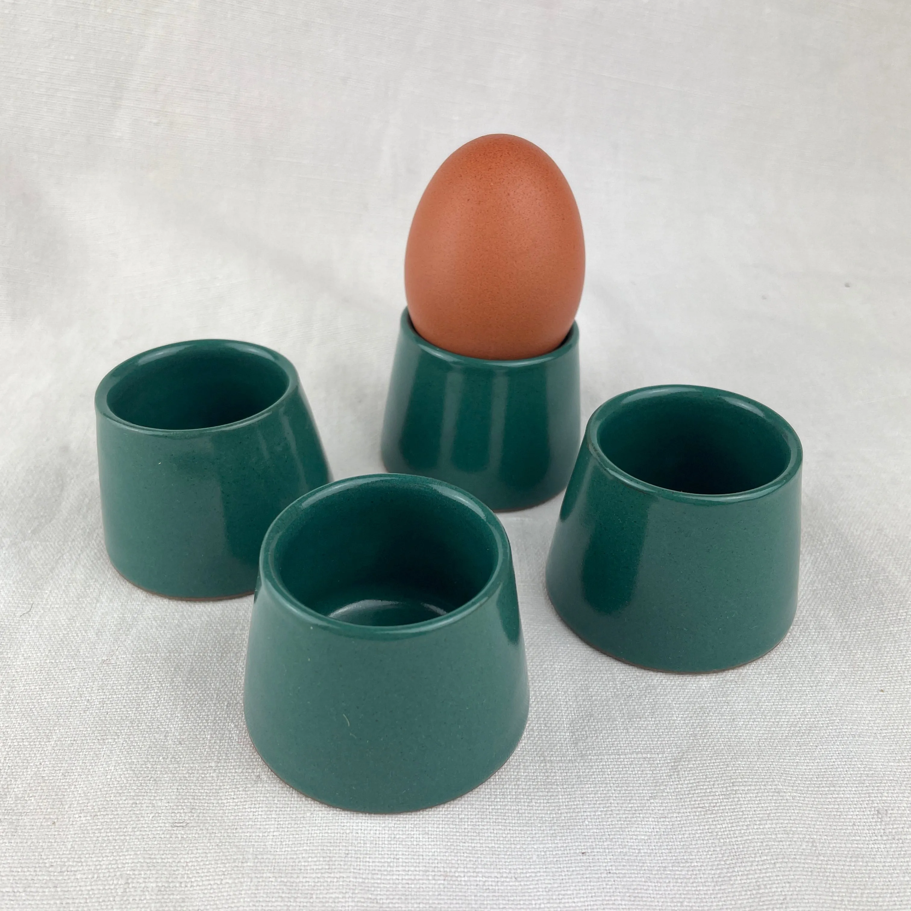 ANDAA Minimalist Stoneware Conical Egg Cup Pack 8 (WS)