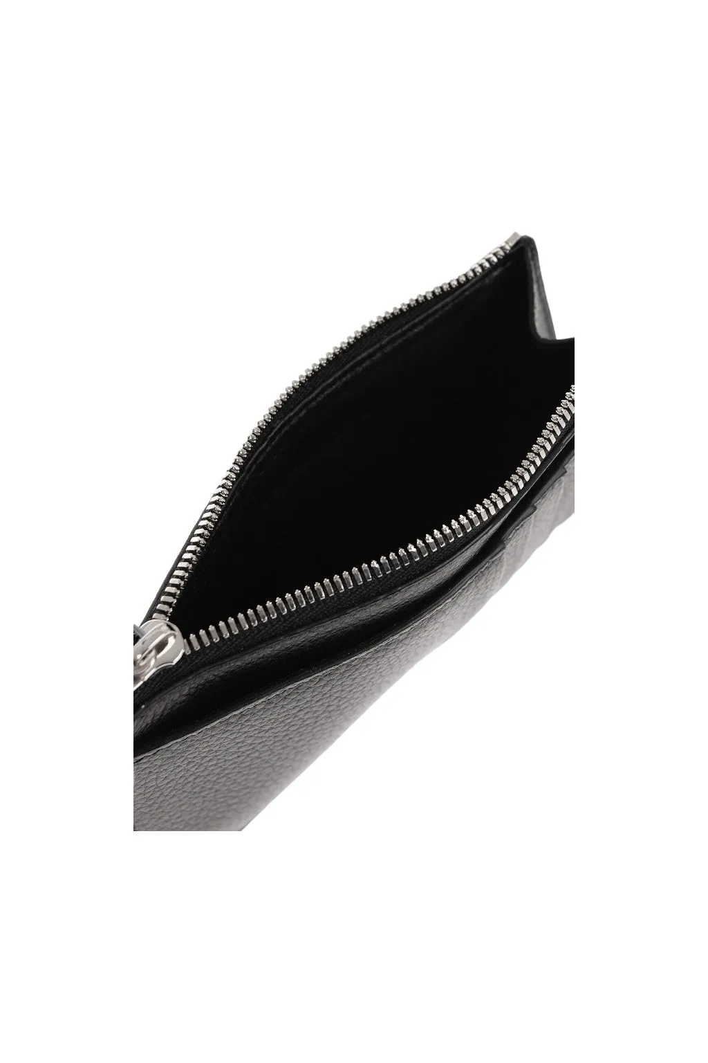 Balenciaga Grained Leather Zipped Card Holder