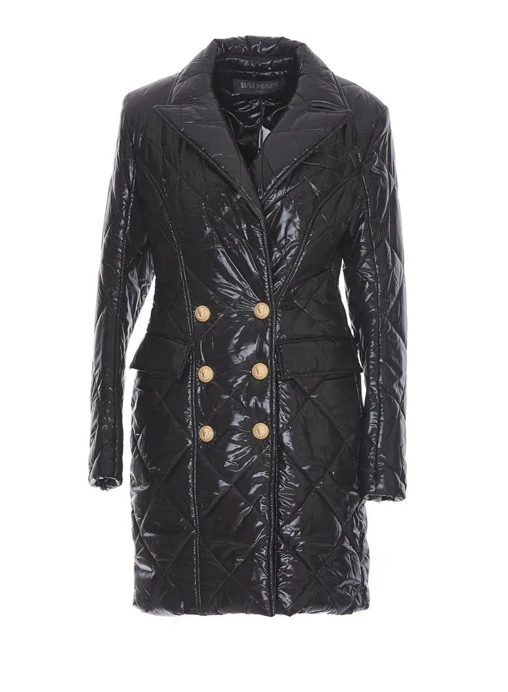 Balmain Quilted Coat