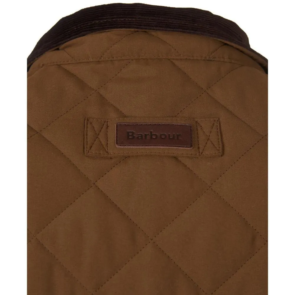 Barbour Shoveler Mens Quilted Jacket - Dark Sand