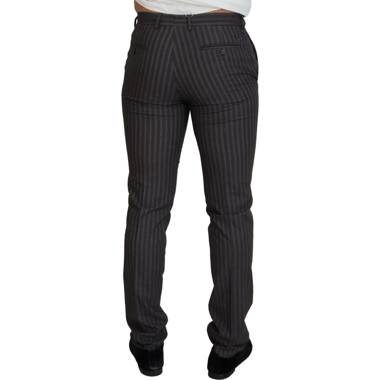 BENCIVENGA Elegant Striped Dress Pants for Men