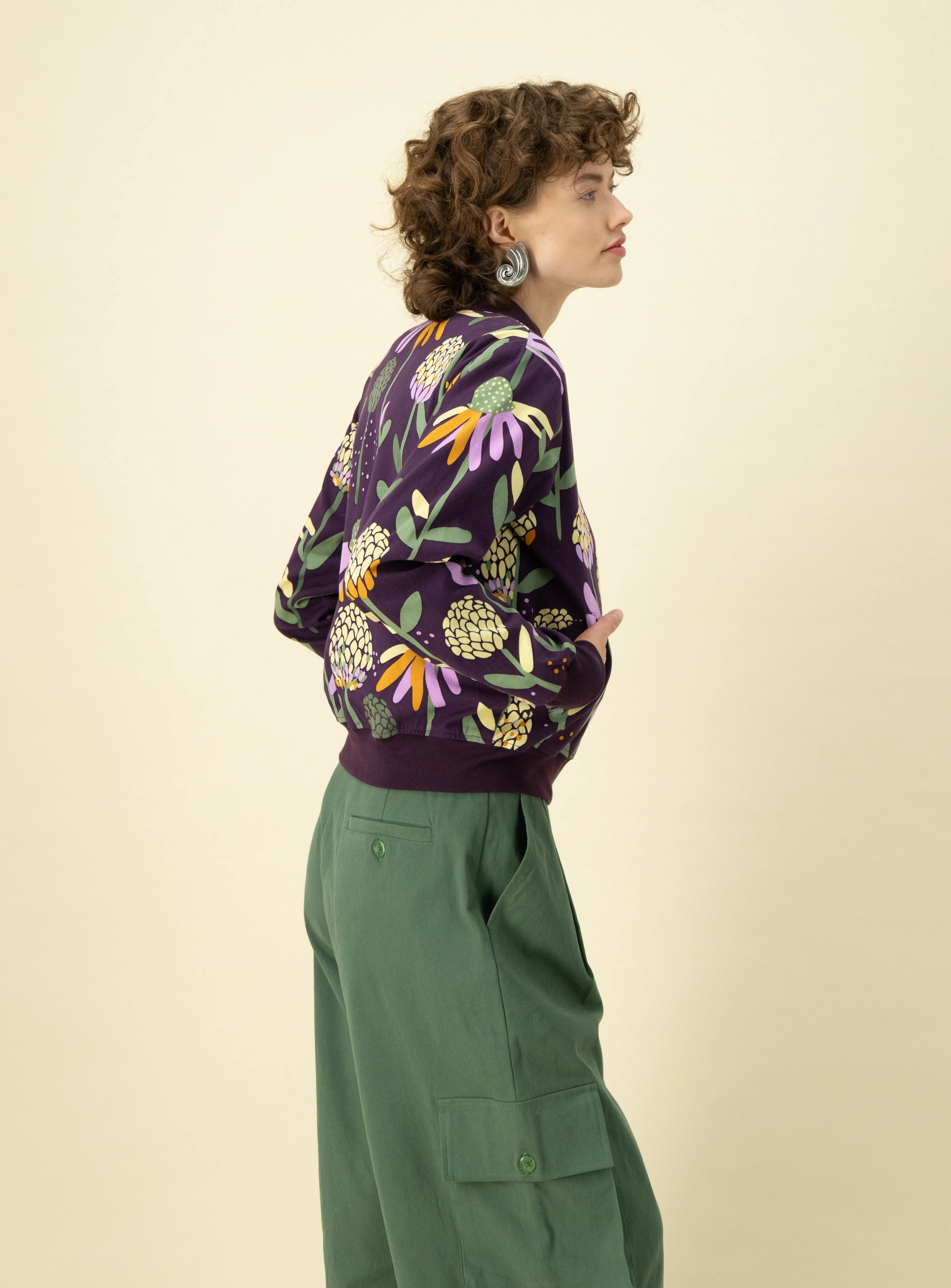 Billy Buttons Reversible Bomber