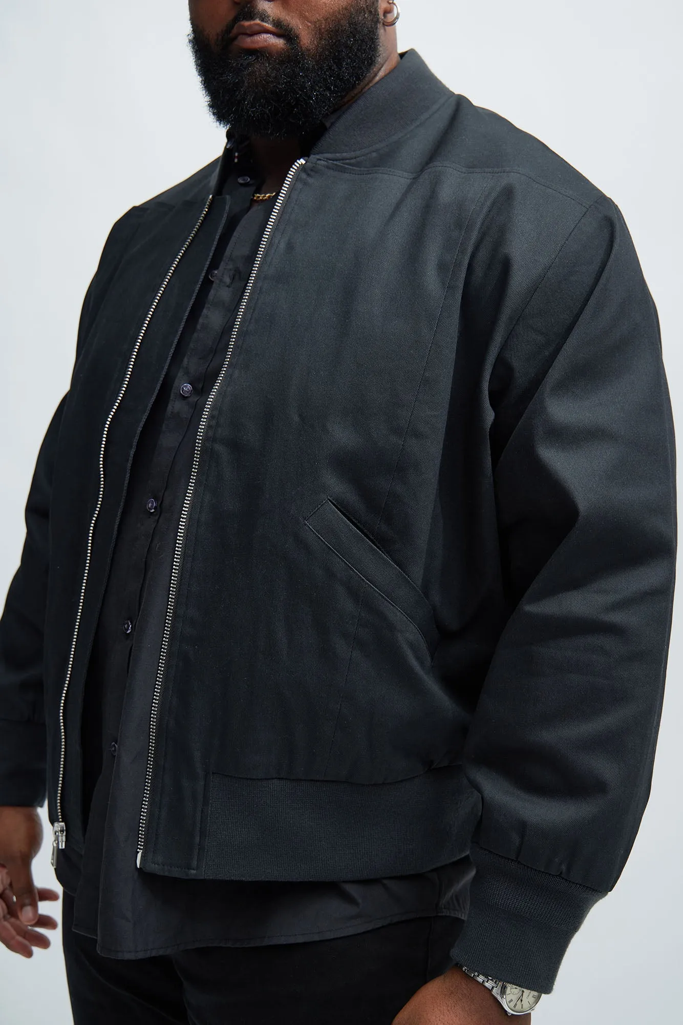 Blackrock Bomber Jacket - Black