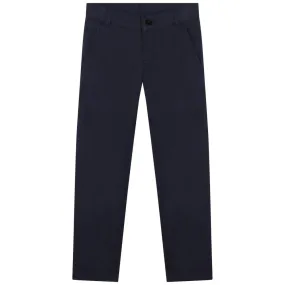 BOSS KIDSWEAR Navy Chino Trousers