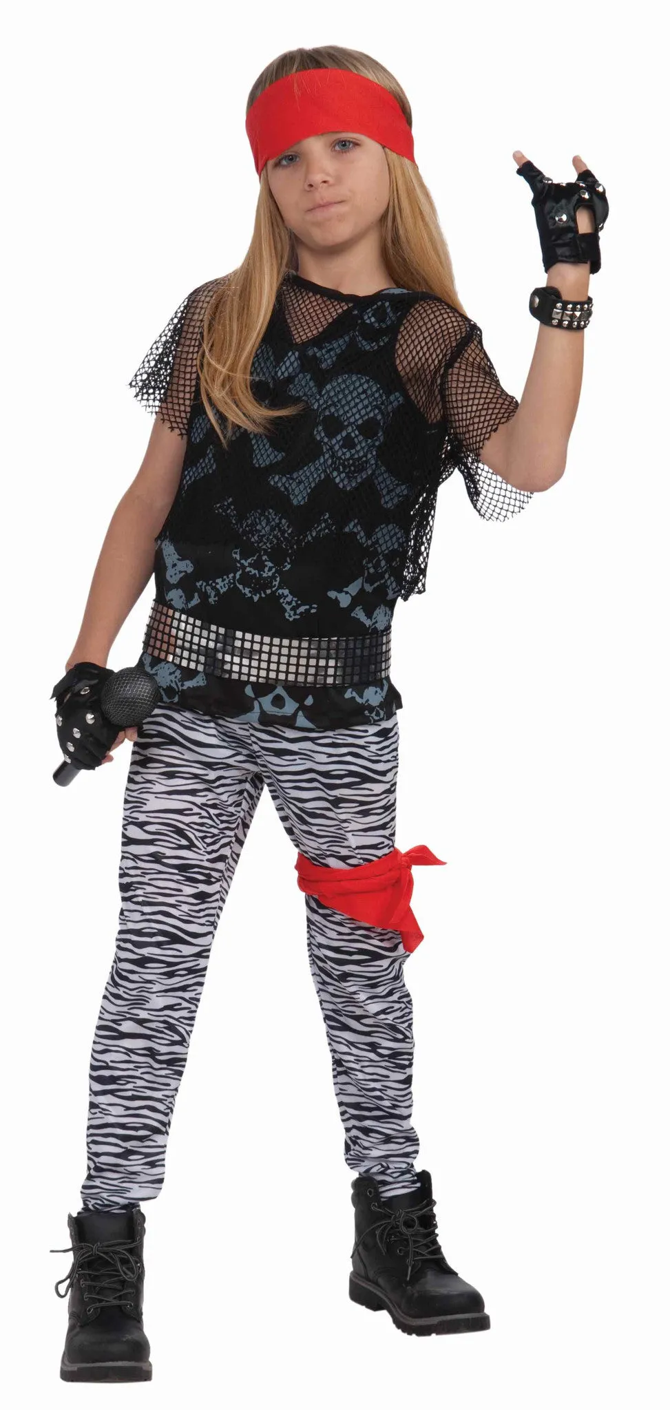 Boys 80's Rock Star Costume