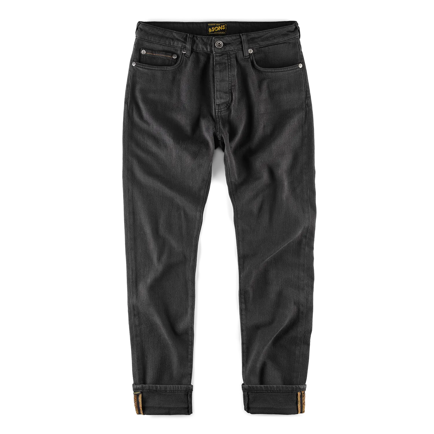 Brandon Overdyed Jean Black Fade