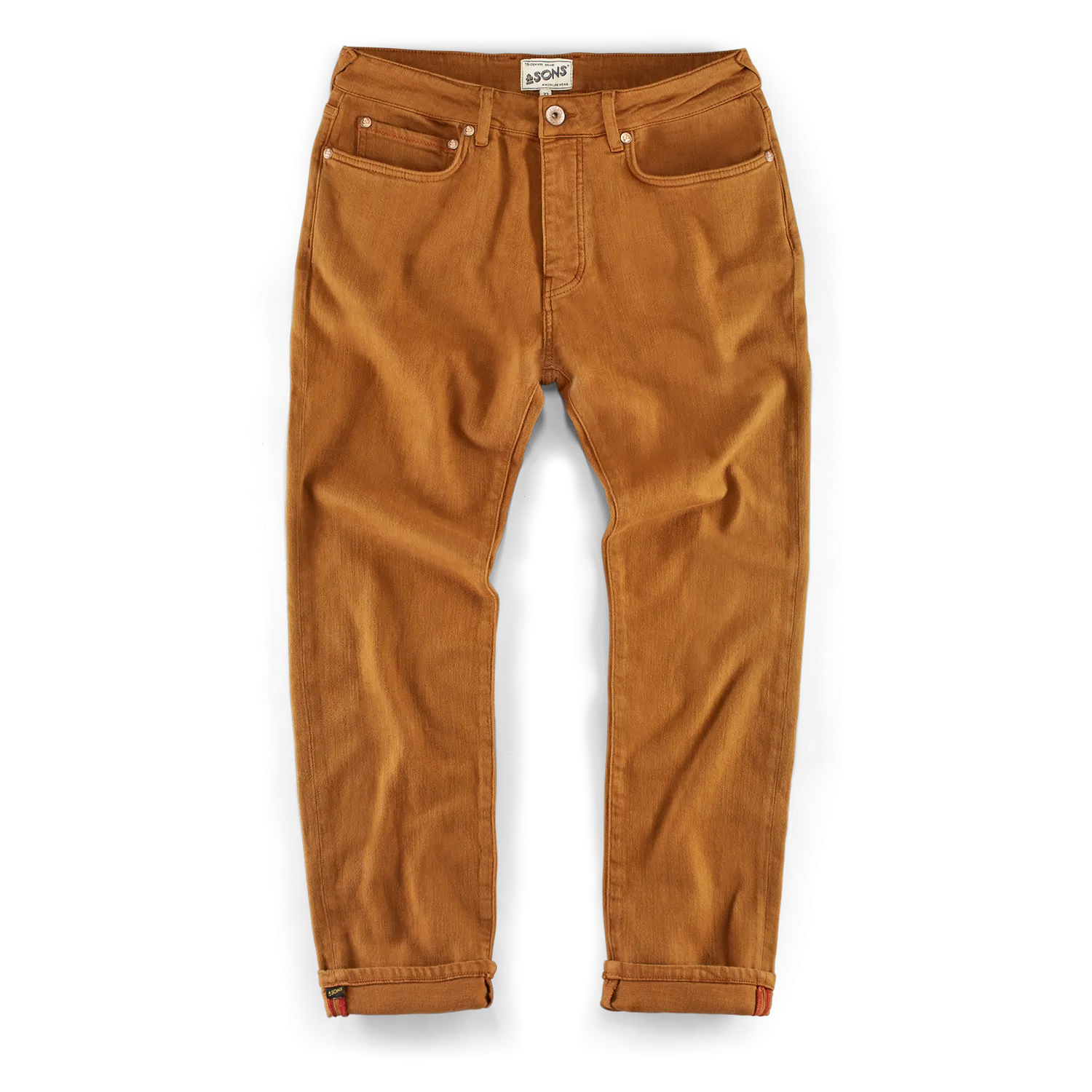 Brandon Overdyed Jean Tan