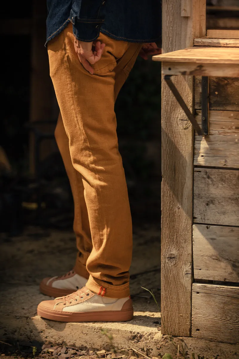 Brandon Overdyed Jean Tan