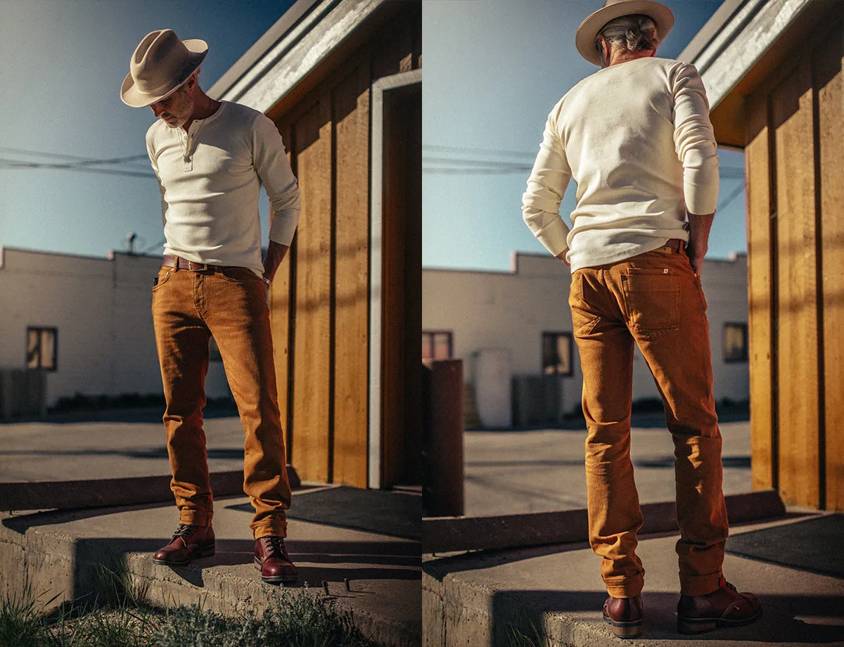 Brandon Overdyed Jean Tan