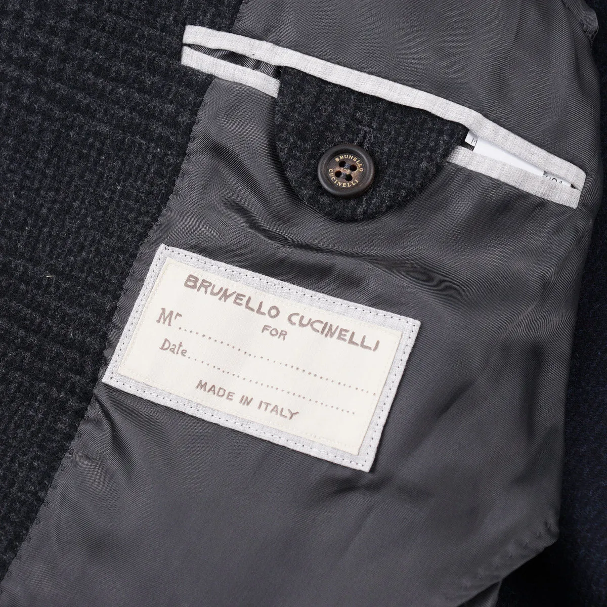 Brunello Cucinelli Slim-Fit Wool Overcoat