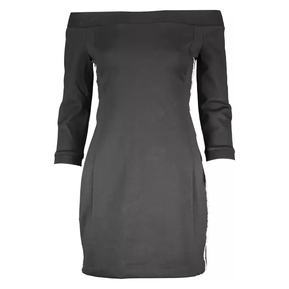 Calvin Klein Black Polyester Women Dress