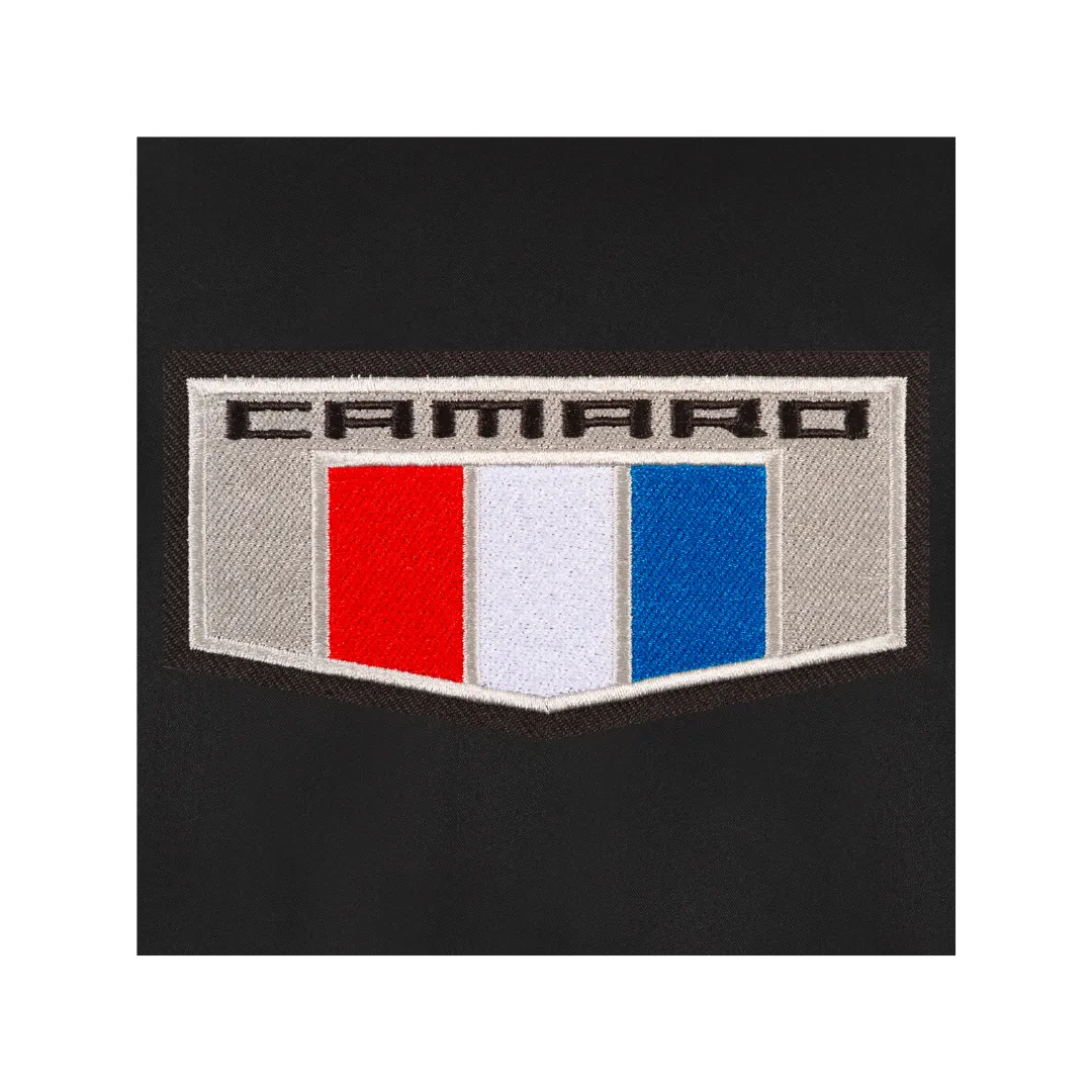 Camaro Shield Logo Nylon Bomber Jacket