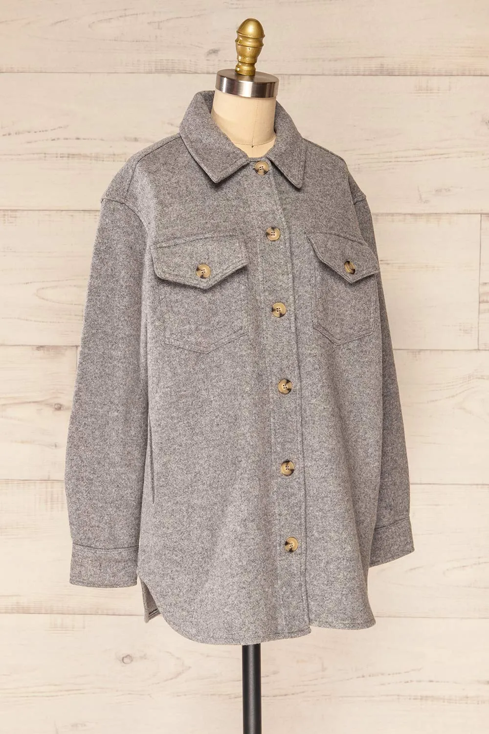 Cargal | Grey Wool Jacket