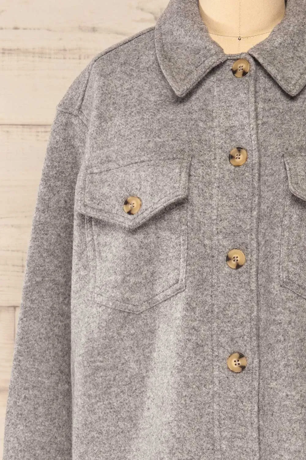 Cargal | Grey Wool Jacket