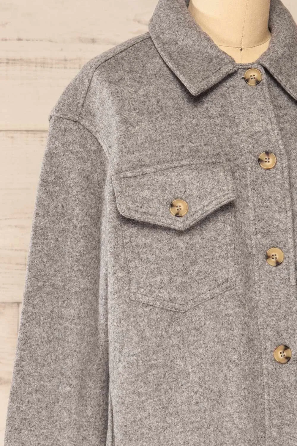 Cargal | Grey Wool Jacket