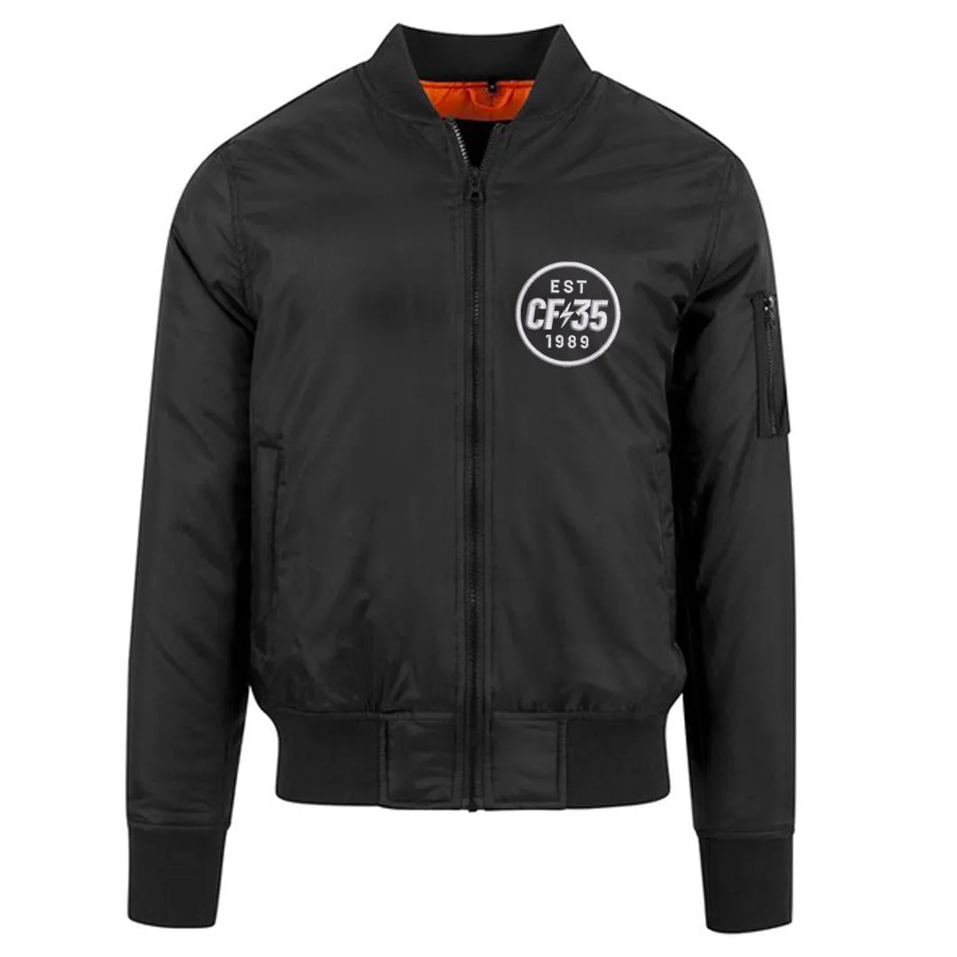 CF35 Black Bomber Jacket