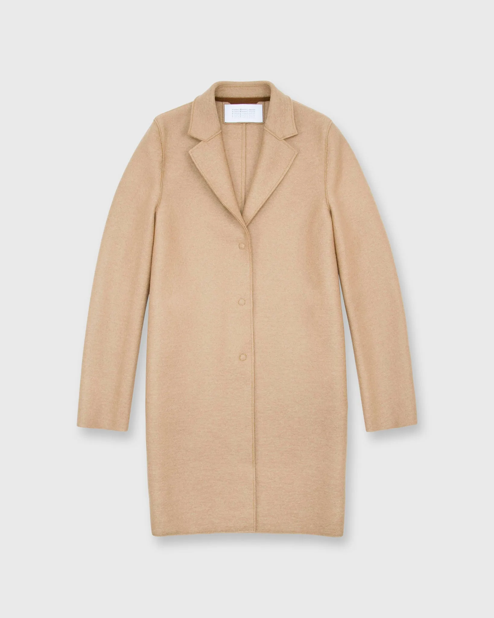 Cocoon Coat in Tan