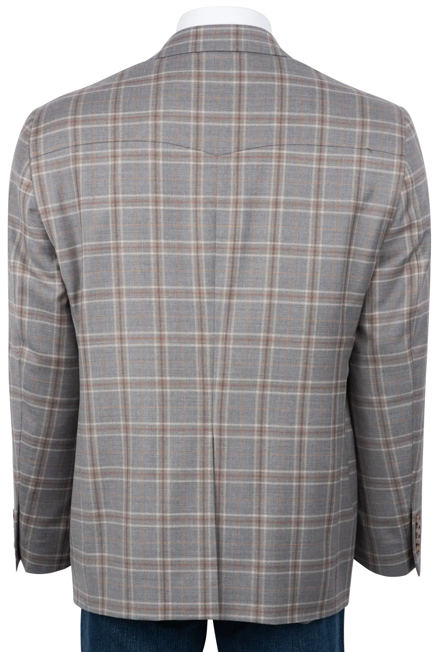 Coppley Tan Plaid Sport Coat