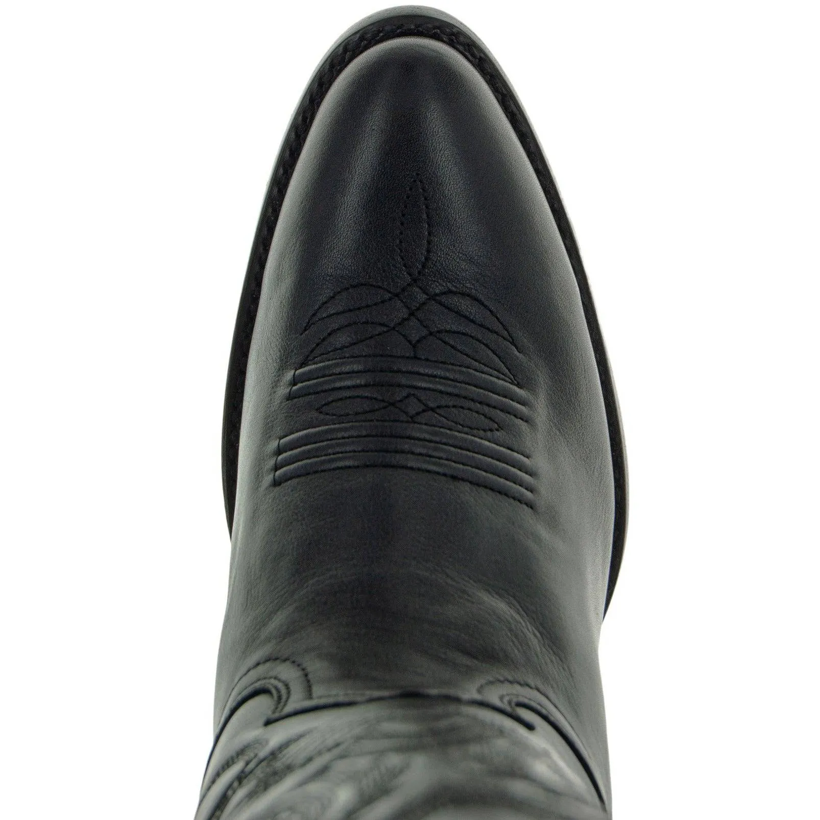 Cowboy Dress Boots | Mens Classic Round-Toe Boots (H7001)