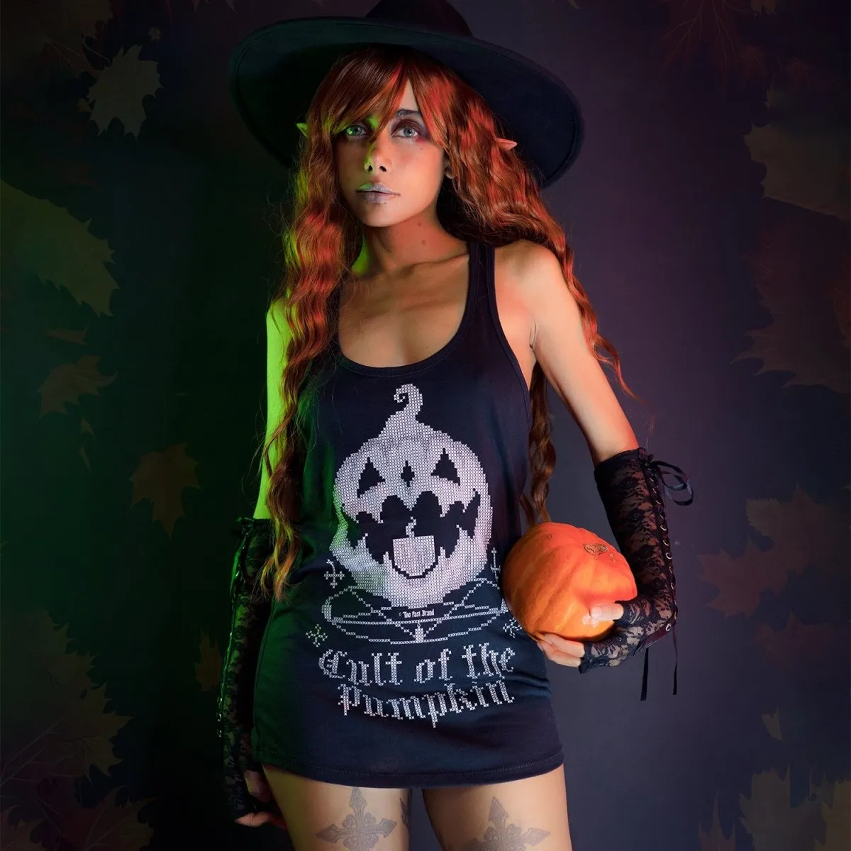 Cult Of The Pumpkin Racerback Tank Top