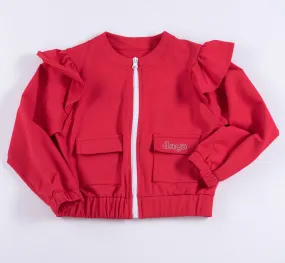 Daga - Tea Party Bomber Jacket - Red