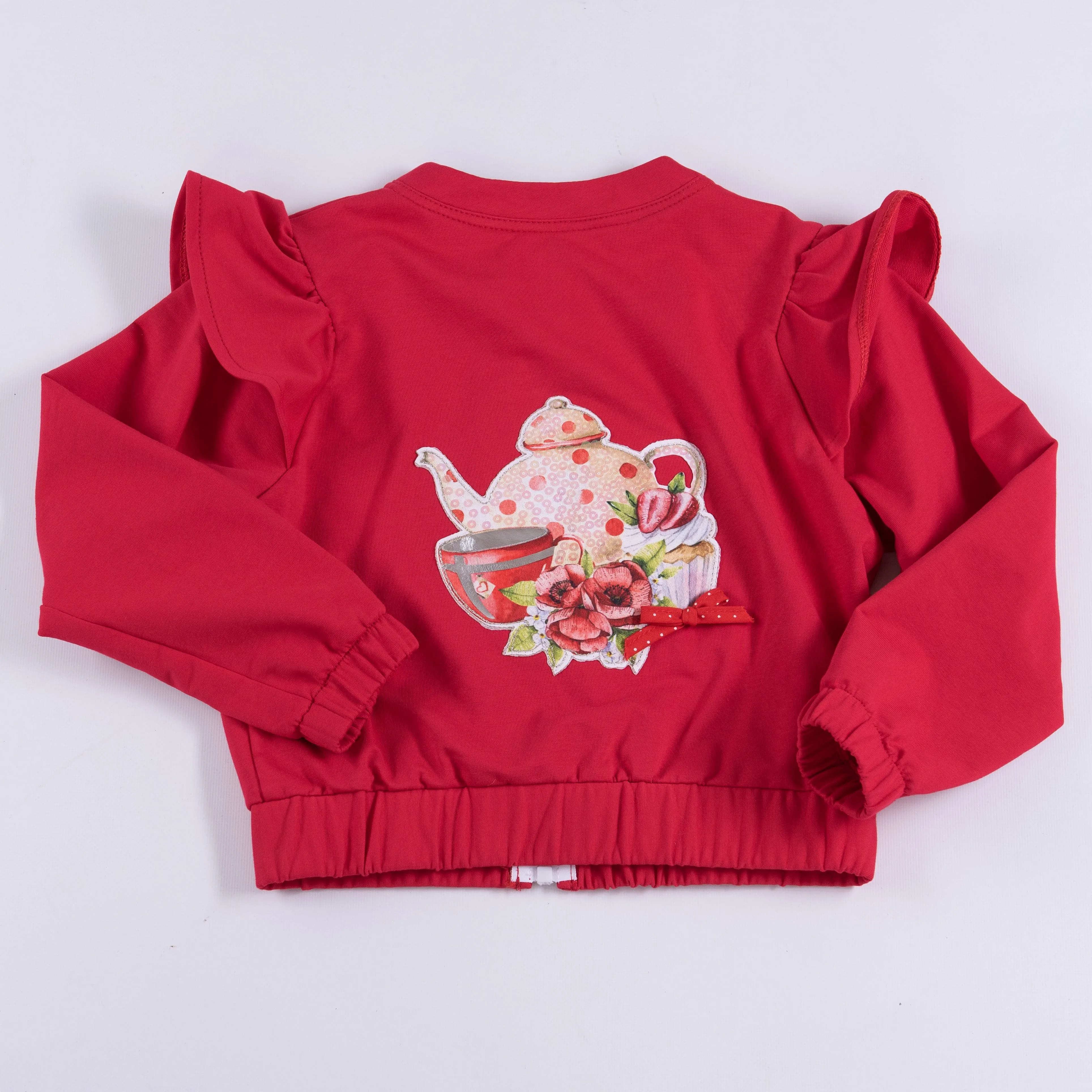 Daga - Tea Party Bomber Jacket - Red