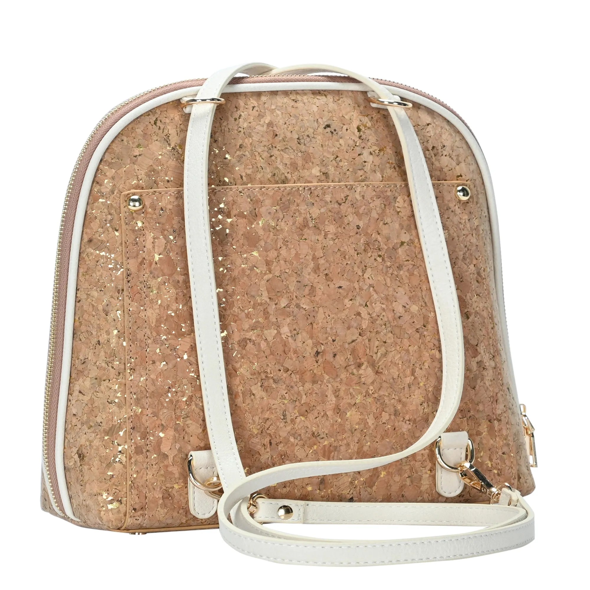 Daisy Cork Convertible Backpack Purse