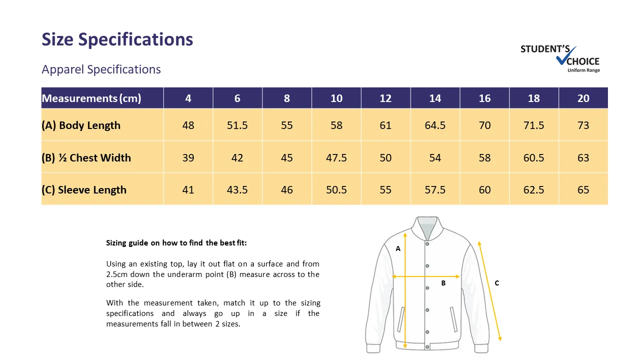 Dandenong North PS Bomber Jacket