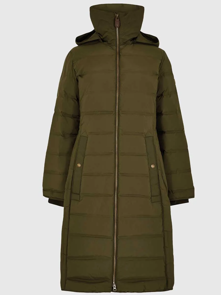 DUBARRY Meyers Women's Long Length Coat - Olive