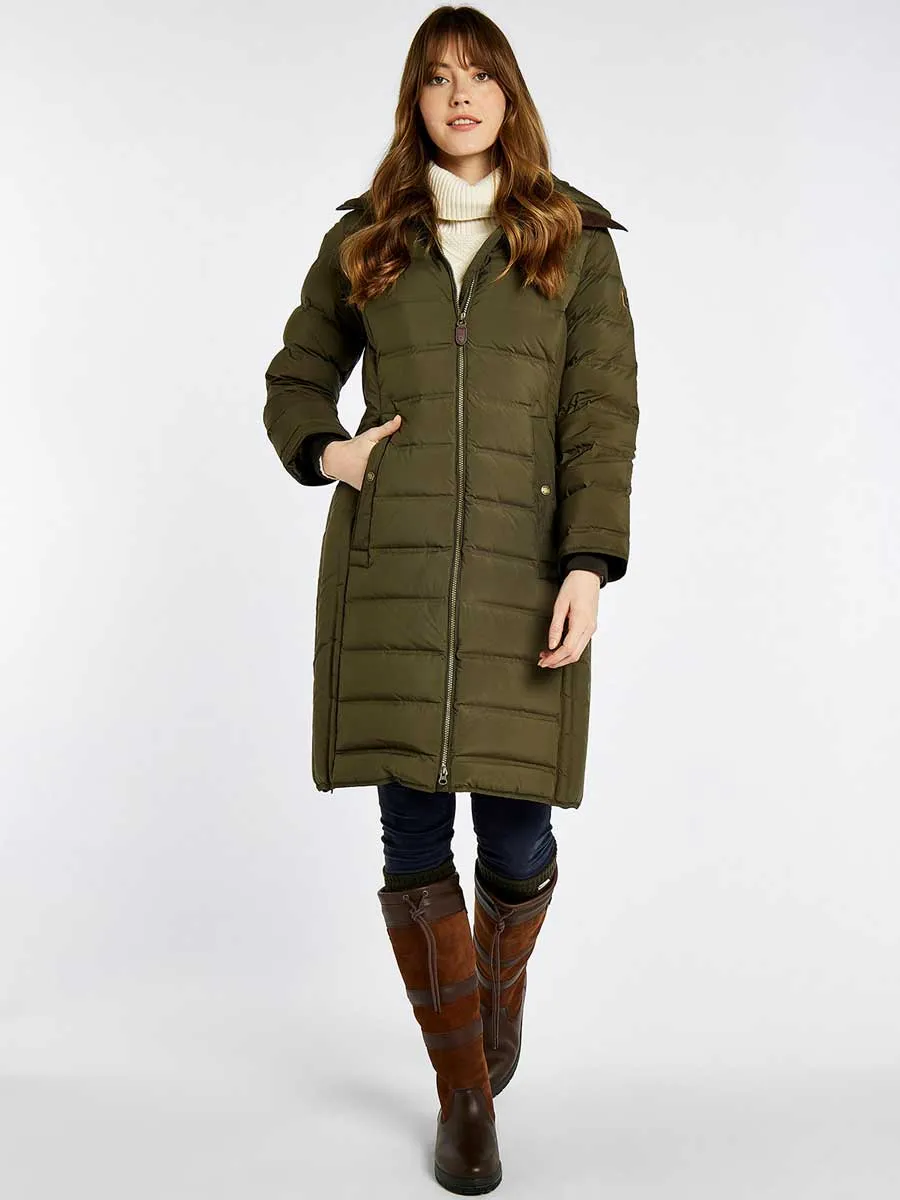 DUBARRY Meyers Women's Long Length Coat - Olive