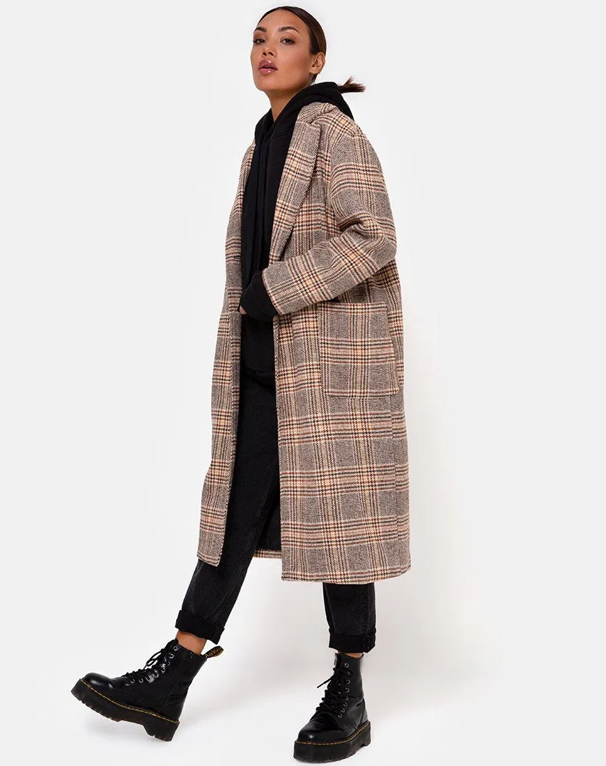 Duster Coat in Winston Check