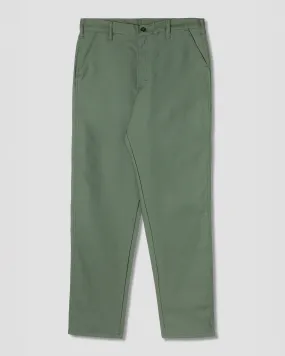 Easy Chino (Olive Sateen 8.5oz)