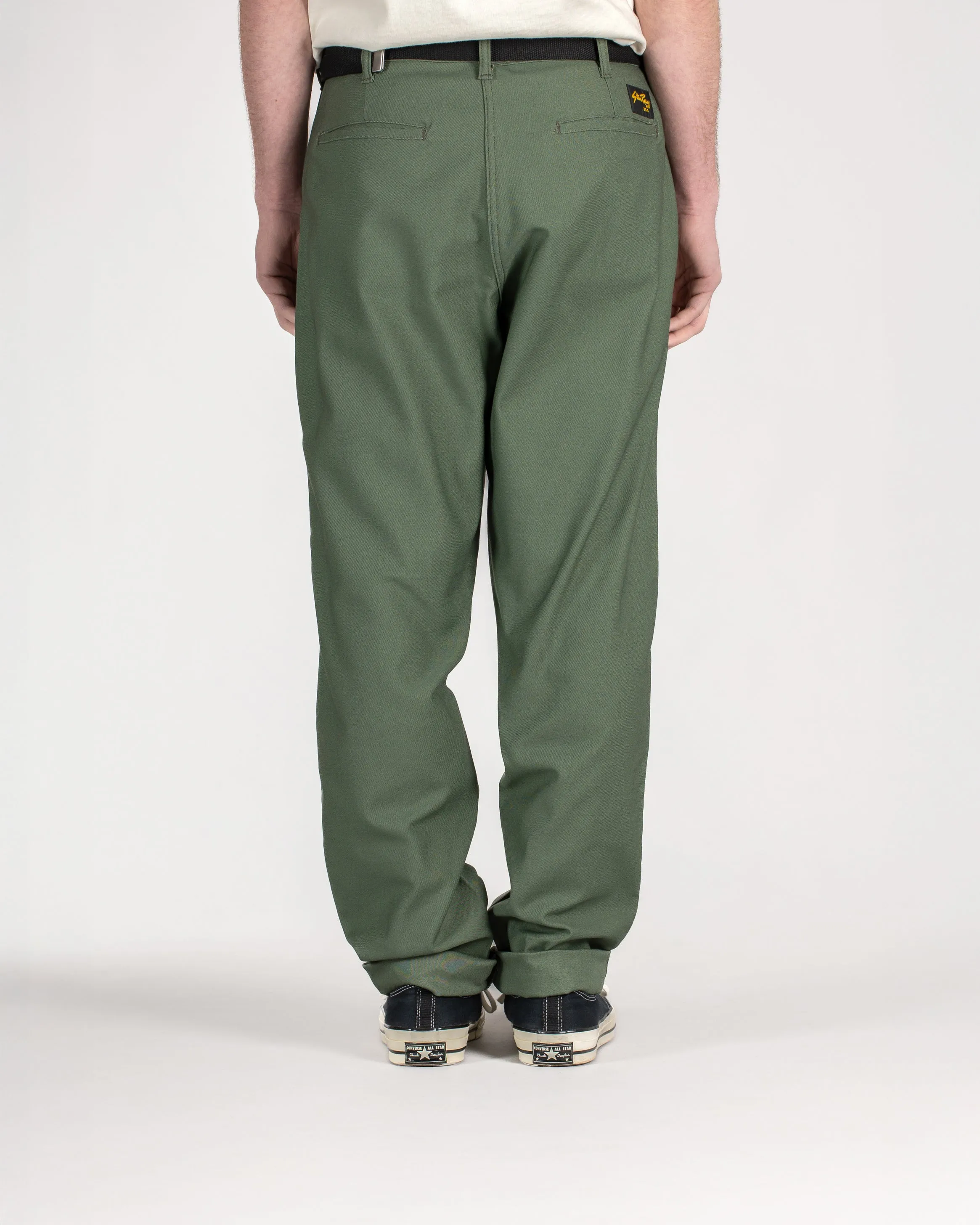 Easy Chino (Olive Sateen 8.5oz)