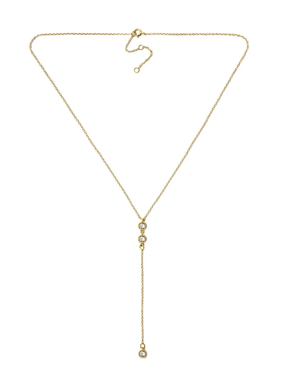 Ella Duo Lariat Necklace