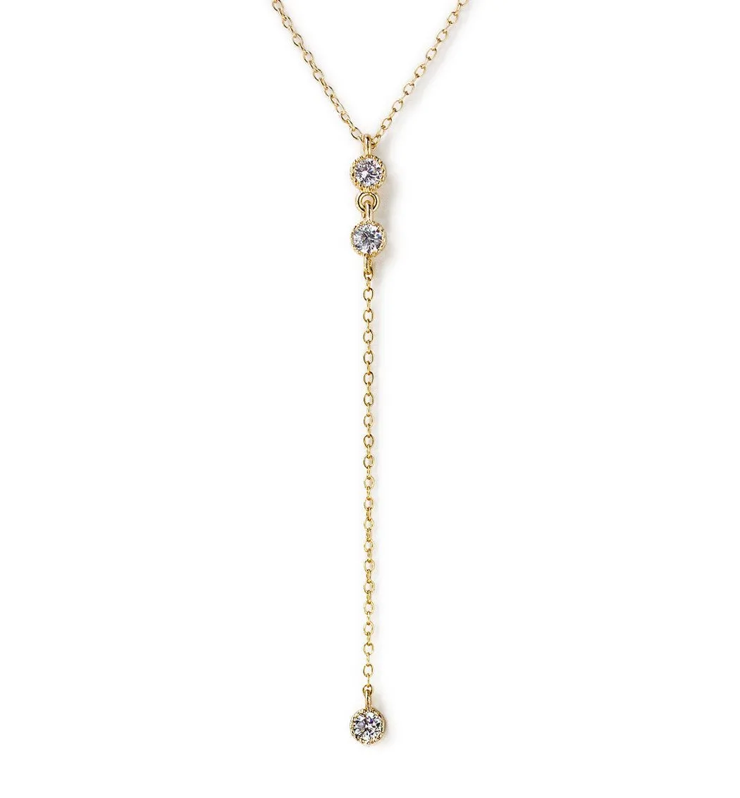 Ella Duo Lariat Necklace