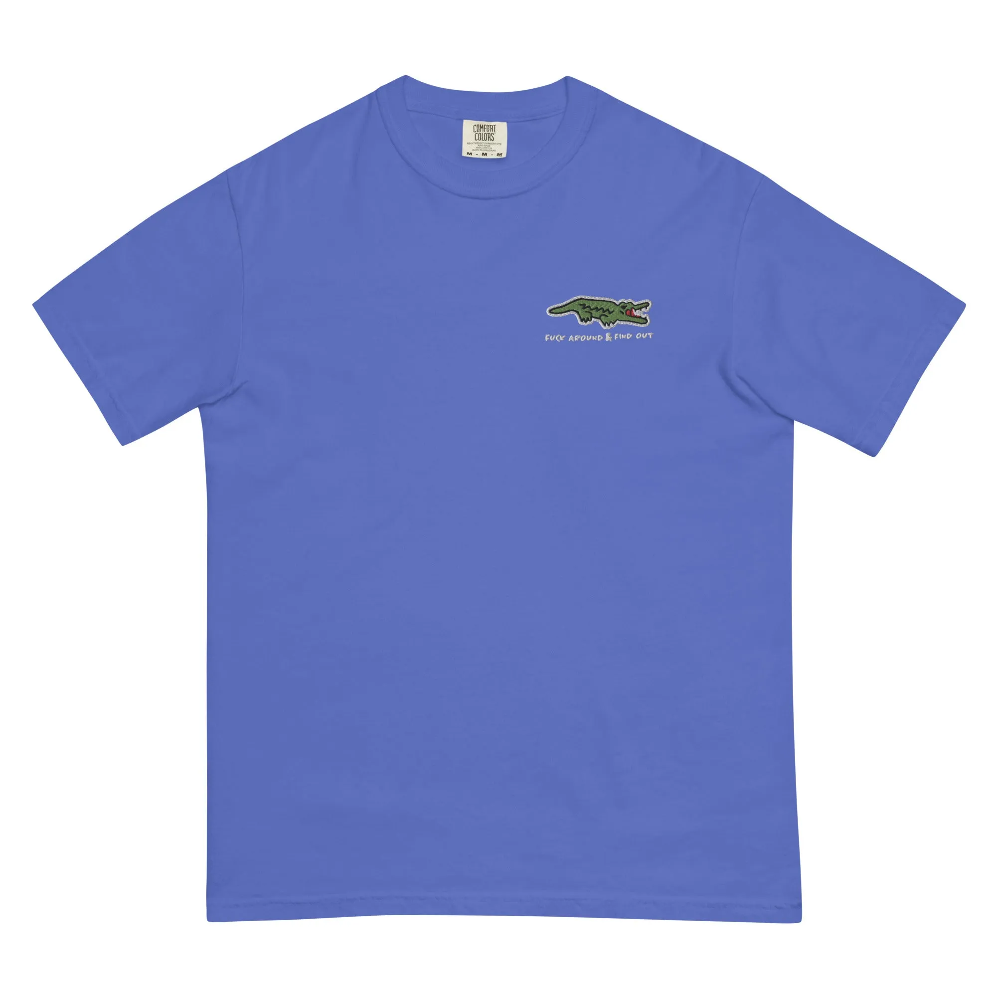 F Around and Find Out Alligator Garment-dyed Heavyweight T-Shirt