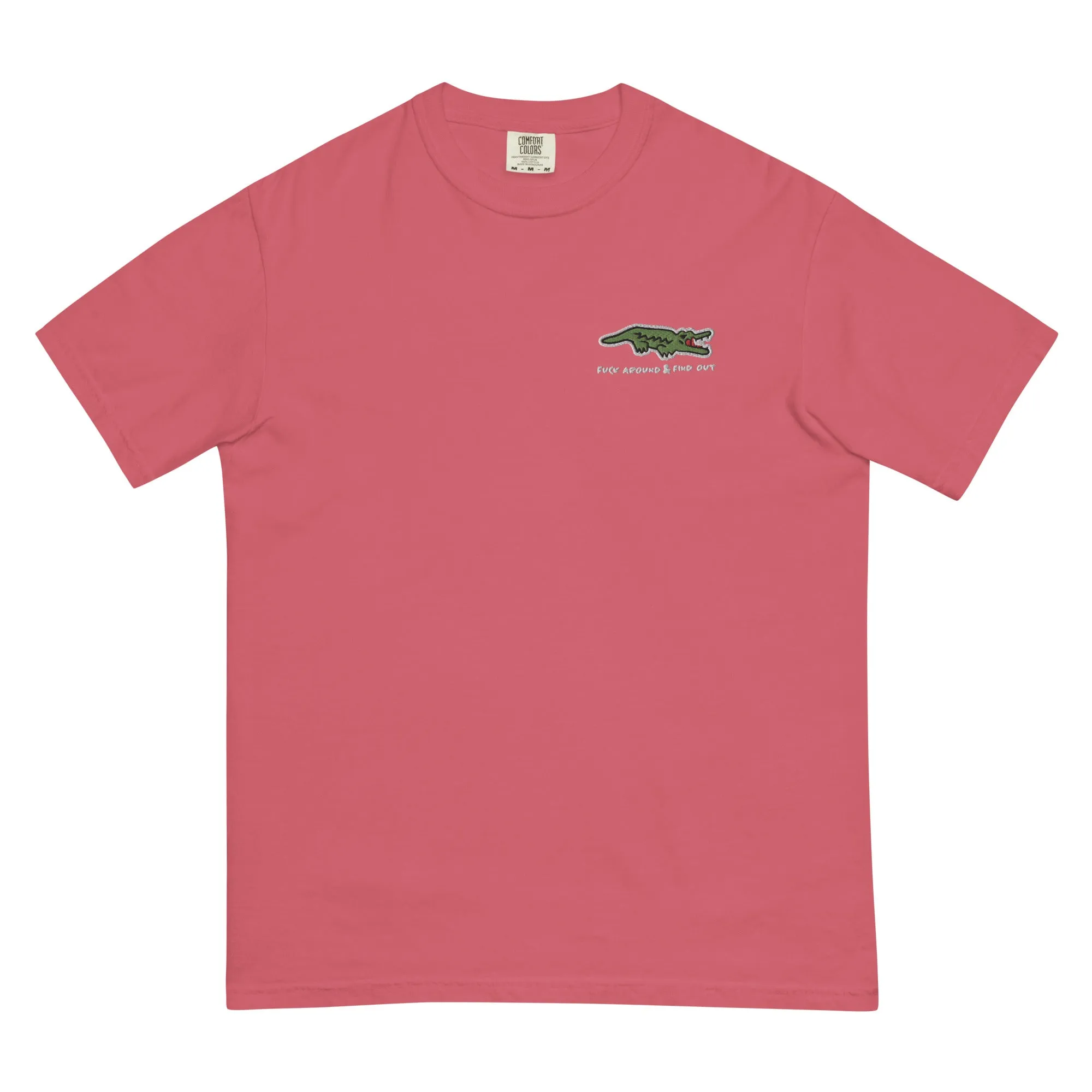 F Around and Find Out Alligator Garment-dyed Heavyweight T-Shirt