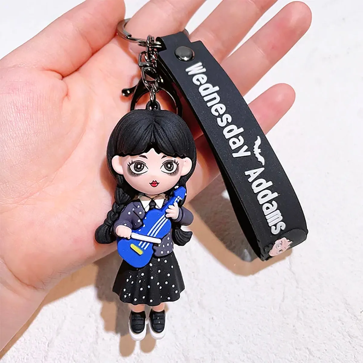 Fancydresswale  Wednesday Merchandise Keychain -Gift for Girls- Violin