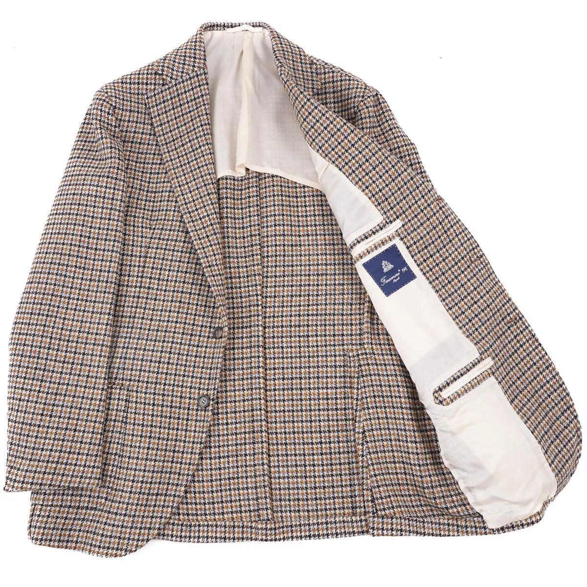 Finamore Slim-Fit Tweed Wool Sport Coat