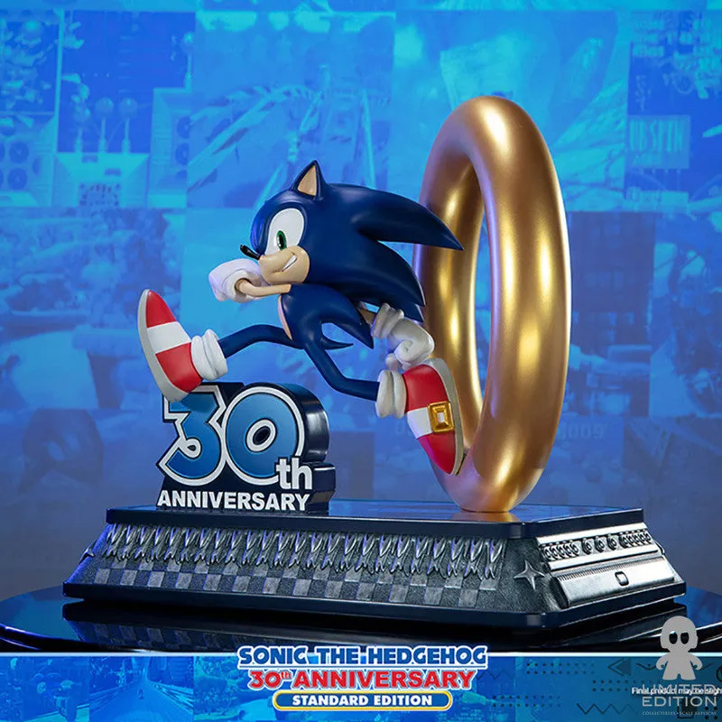 First 4 Figures Estatua Sonic The Hedgehog 30Th Anniversary Sonic The Hedgehog By Sega - Limited Edition