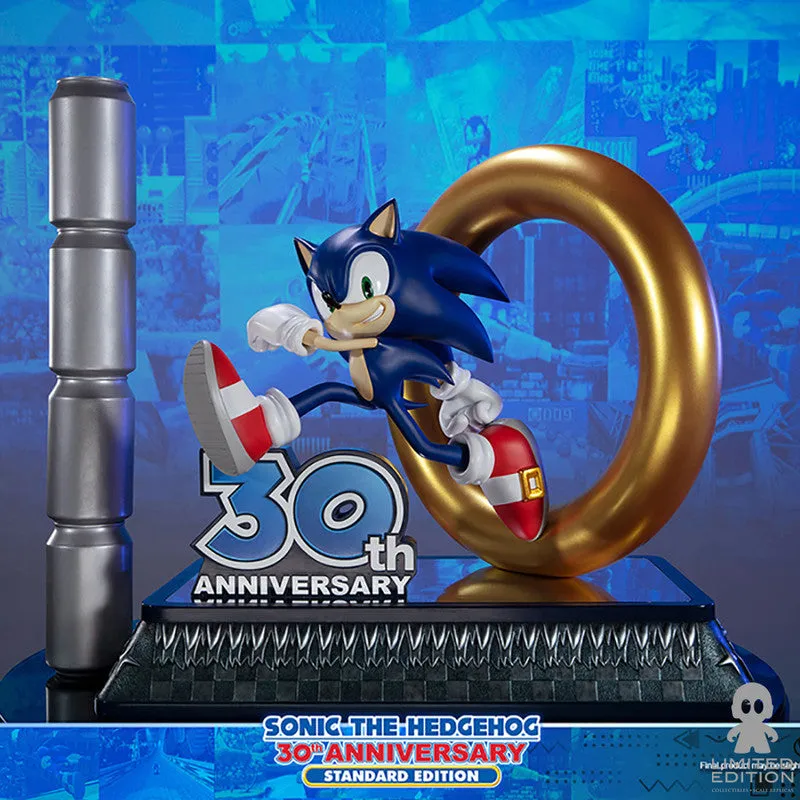 First 4 Figures Estatua Sonic The Hedgehog 30Th Anniversary Sonic The Hedgehog By Sega - Limited Edition