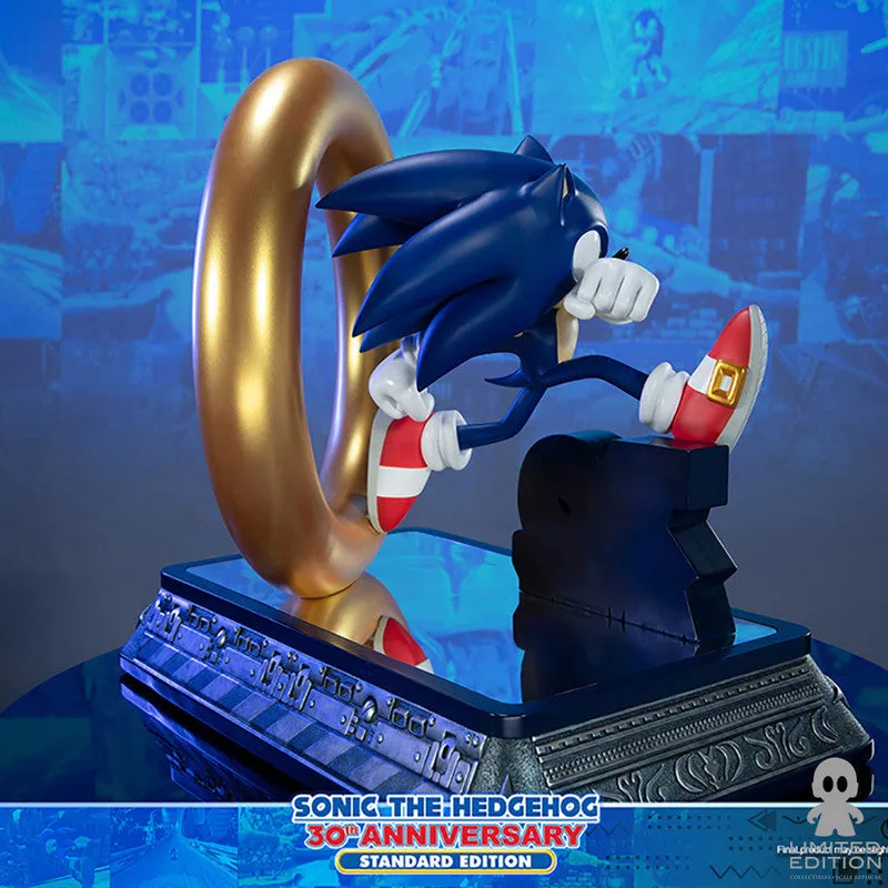 First 4 Figures Estatua Sonic The Hedgehog 30Th Anniversary Sonic The Hedgehog By Sega - Limited Edition