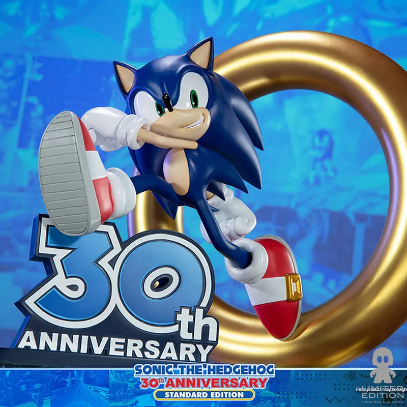 First 4 Figures Estatua Sonic The Hedgehog 30Th Anniversary Sonic The Hedgehog By Sega - Limited Edition