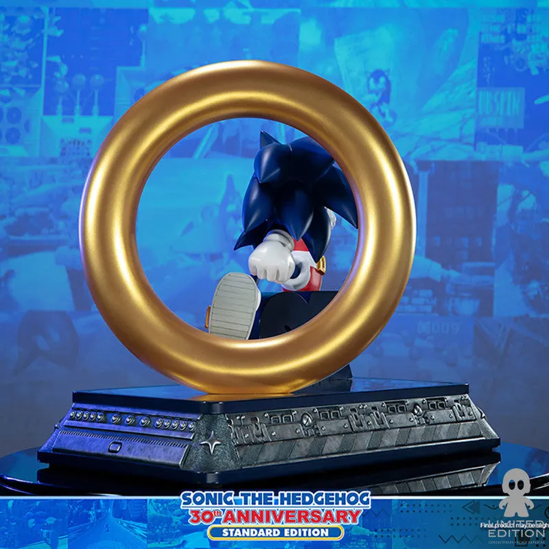 First 4 Figures Estatua Sonic The Hedgehog 30Th Anniversary Sonic The Hedgehog By Sega - Limited Edition