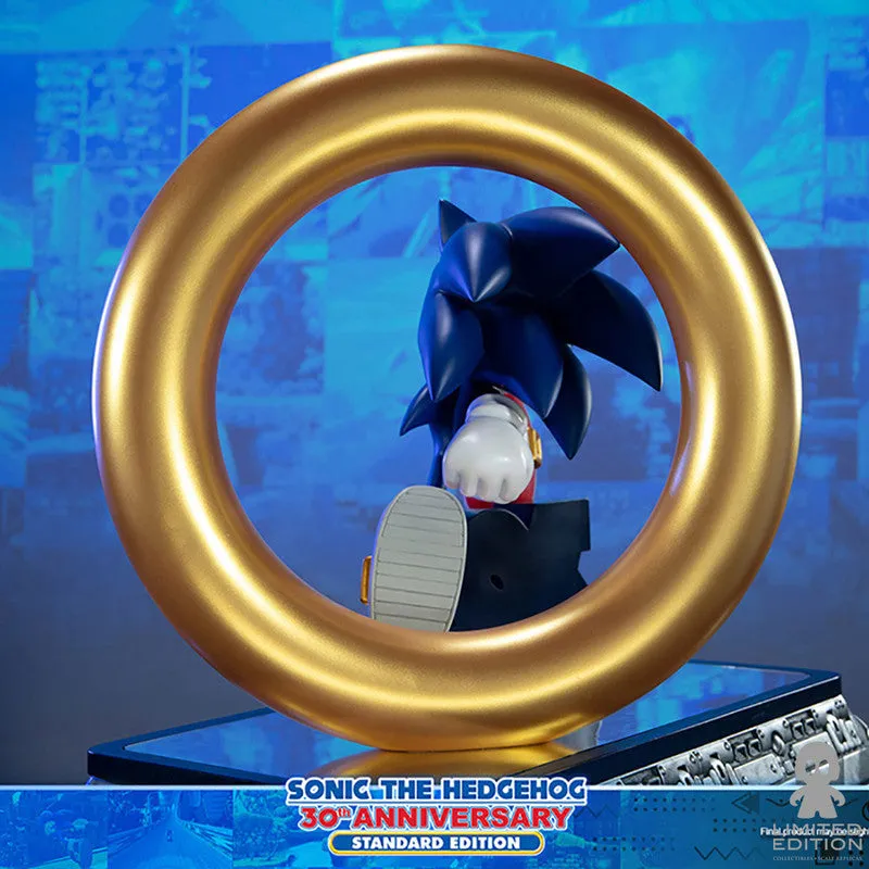 First 4 Figures Estatua Sonic The Hedgehog 30Th Anniversary Sonic The Hedgehog By Sega - Limited Edition